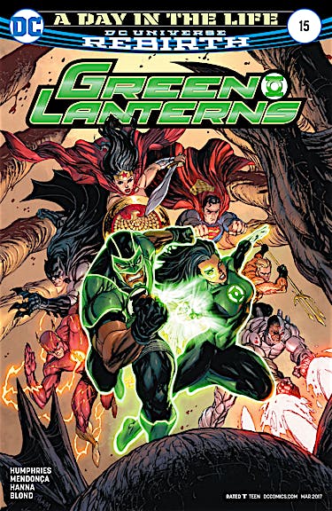 Green Lanterns #15 preview images