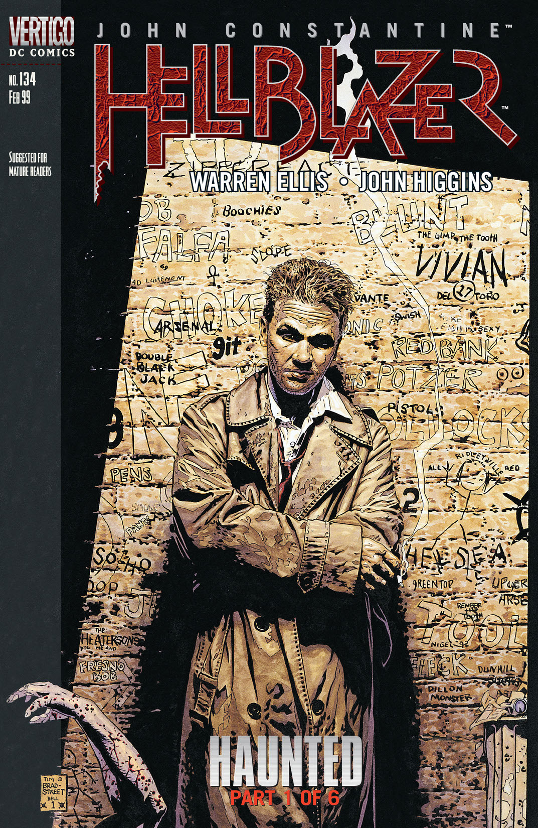 Hellblazer #134 preview images