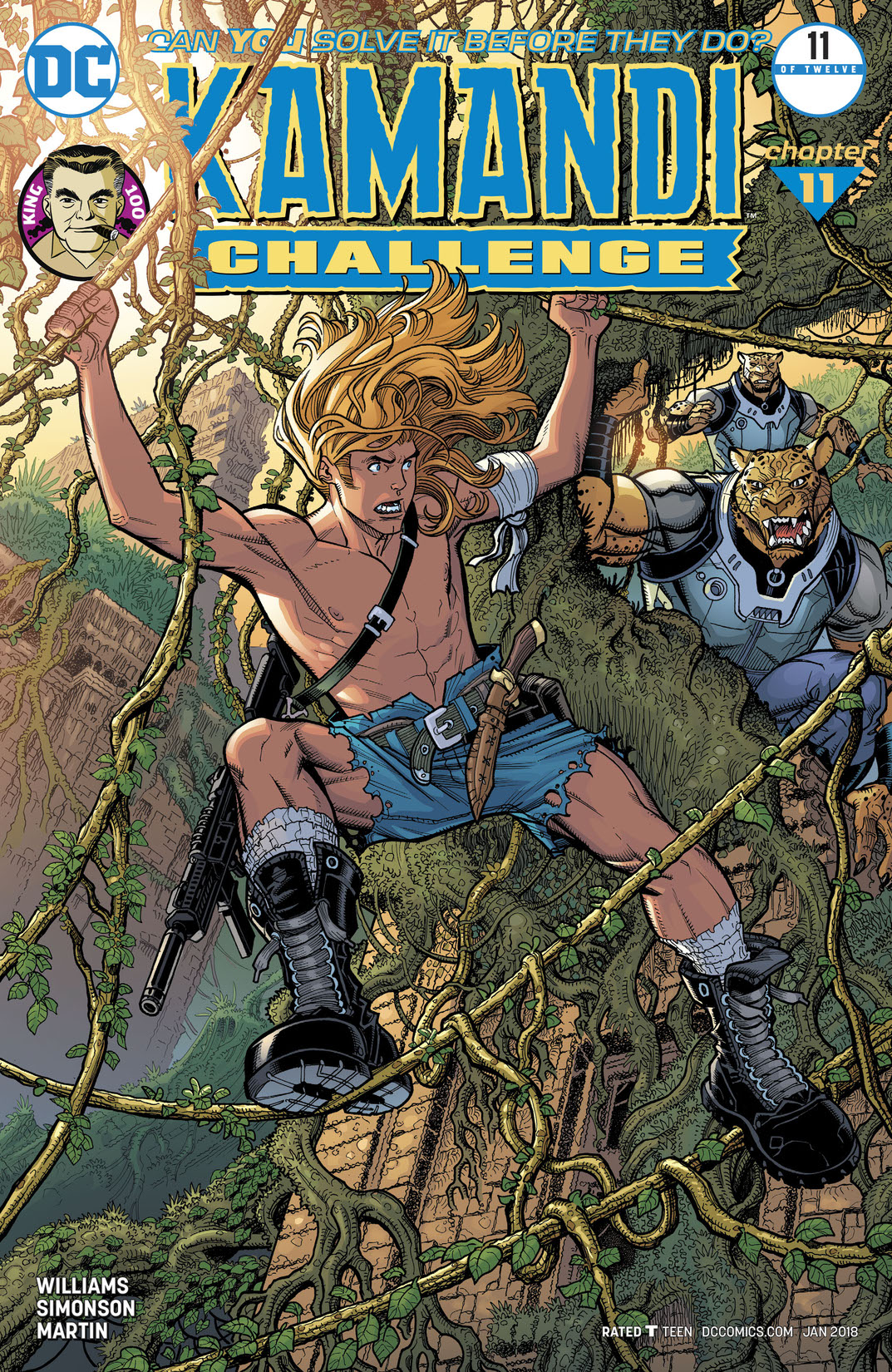 The Kamandi Challenge #11 preview images