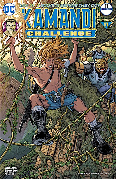 The Kamandi Challenge #11 preview images