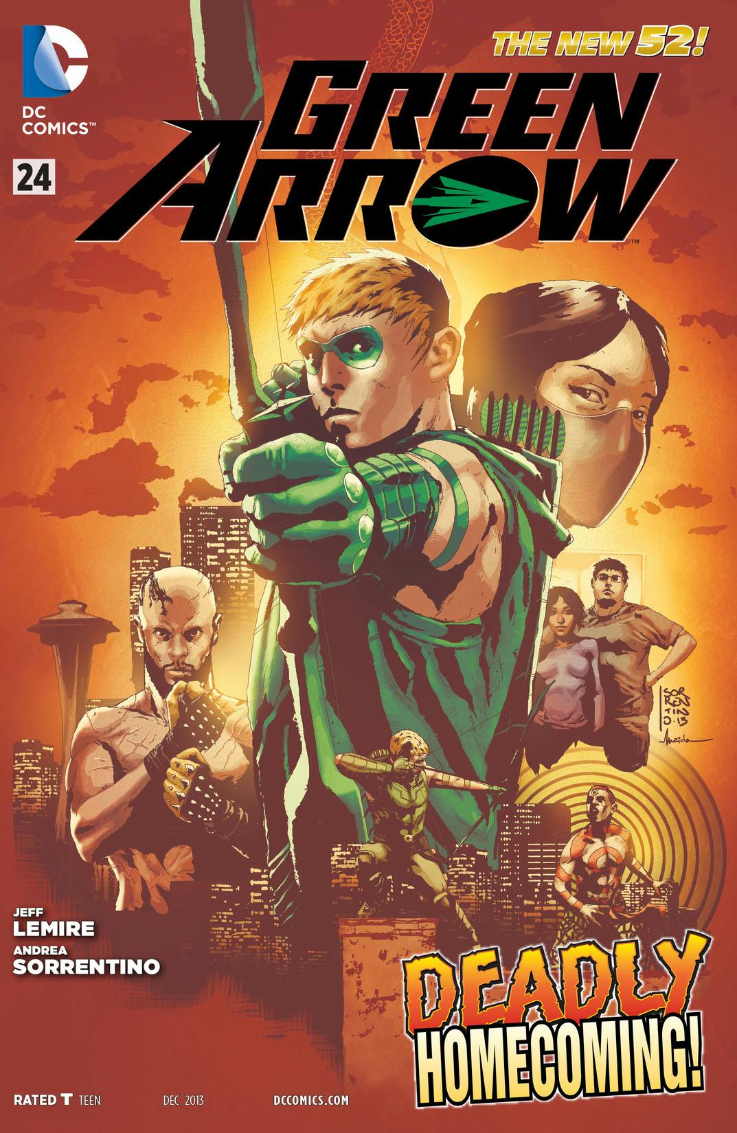 Green Arrow (2011-) #24 preview images