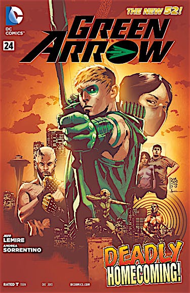 Green Arrow (2011-) #24 preview images