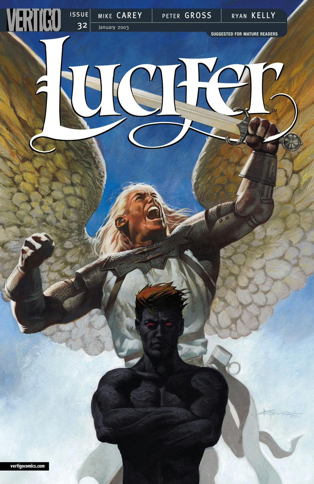 Lucifer #32 preview images