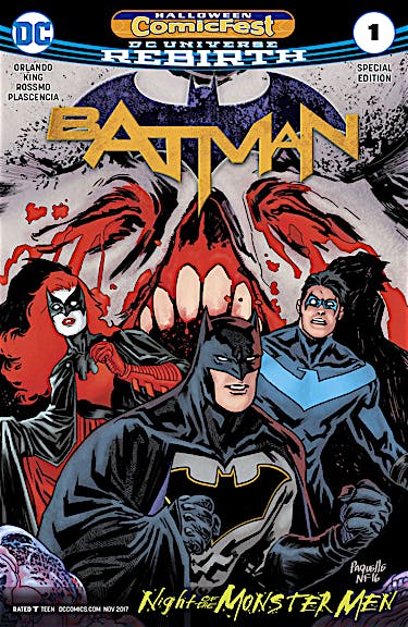 Batman: Night of the Monster Men Halloween ComicFest 2017 Special Edition (2017-) #1 preview images
