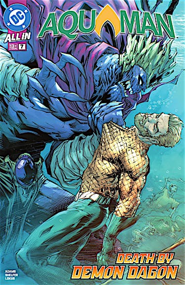 Aquaman #7 preview images