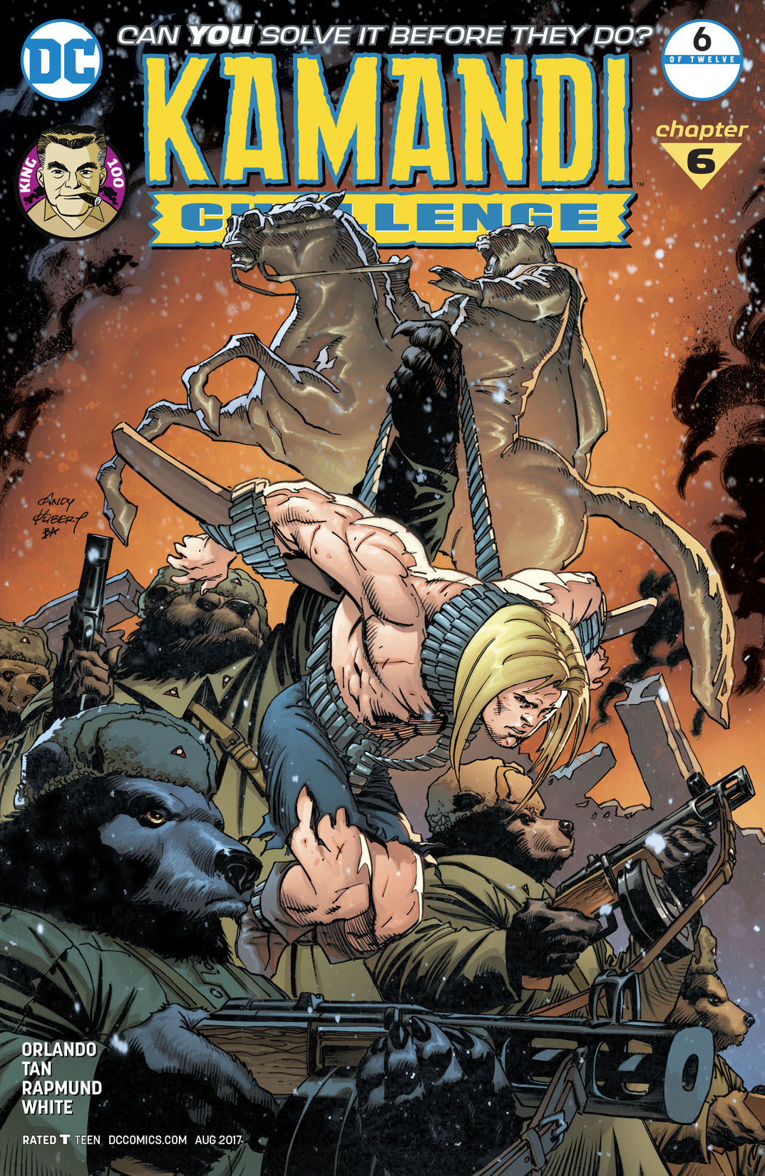 The Kamandi Challenge #6 preview images