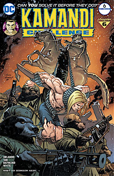 The Kamandi Challenge #6 preview images