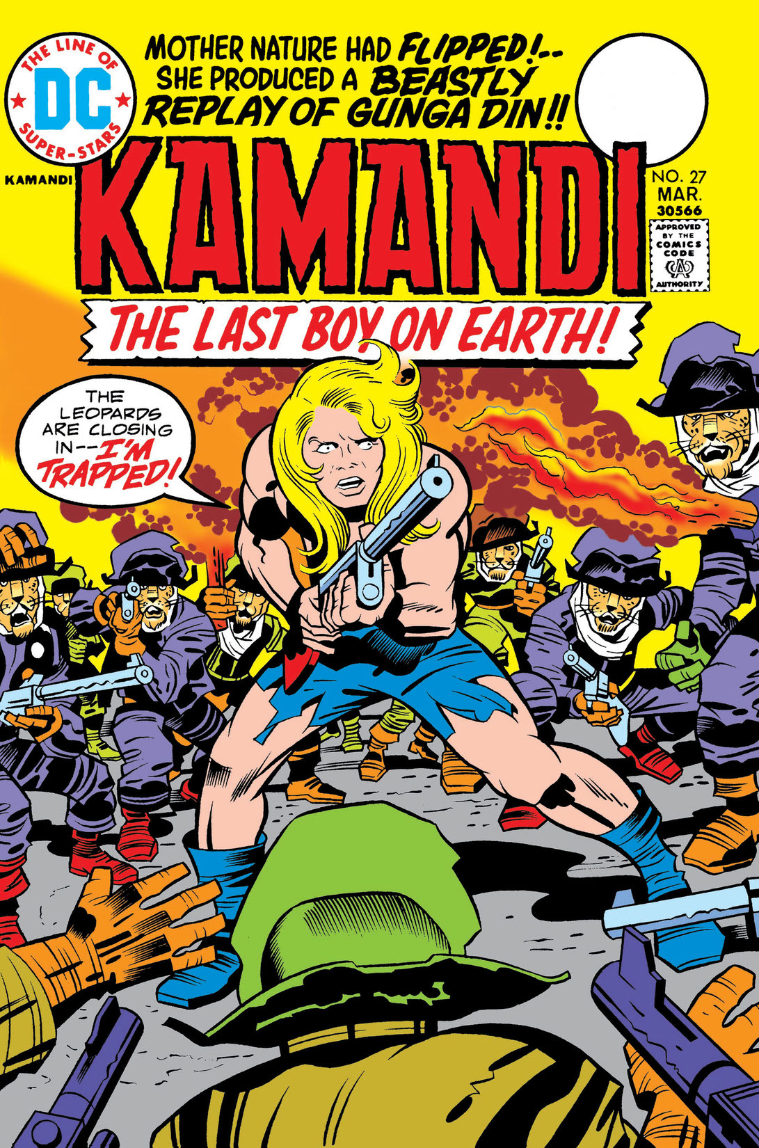 Kamandi: The Last Boy on Earth #27 preview images