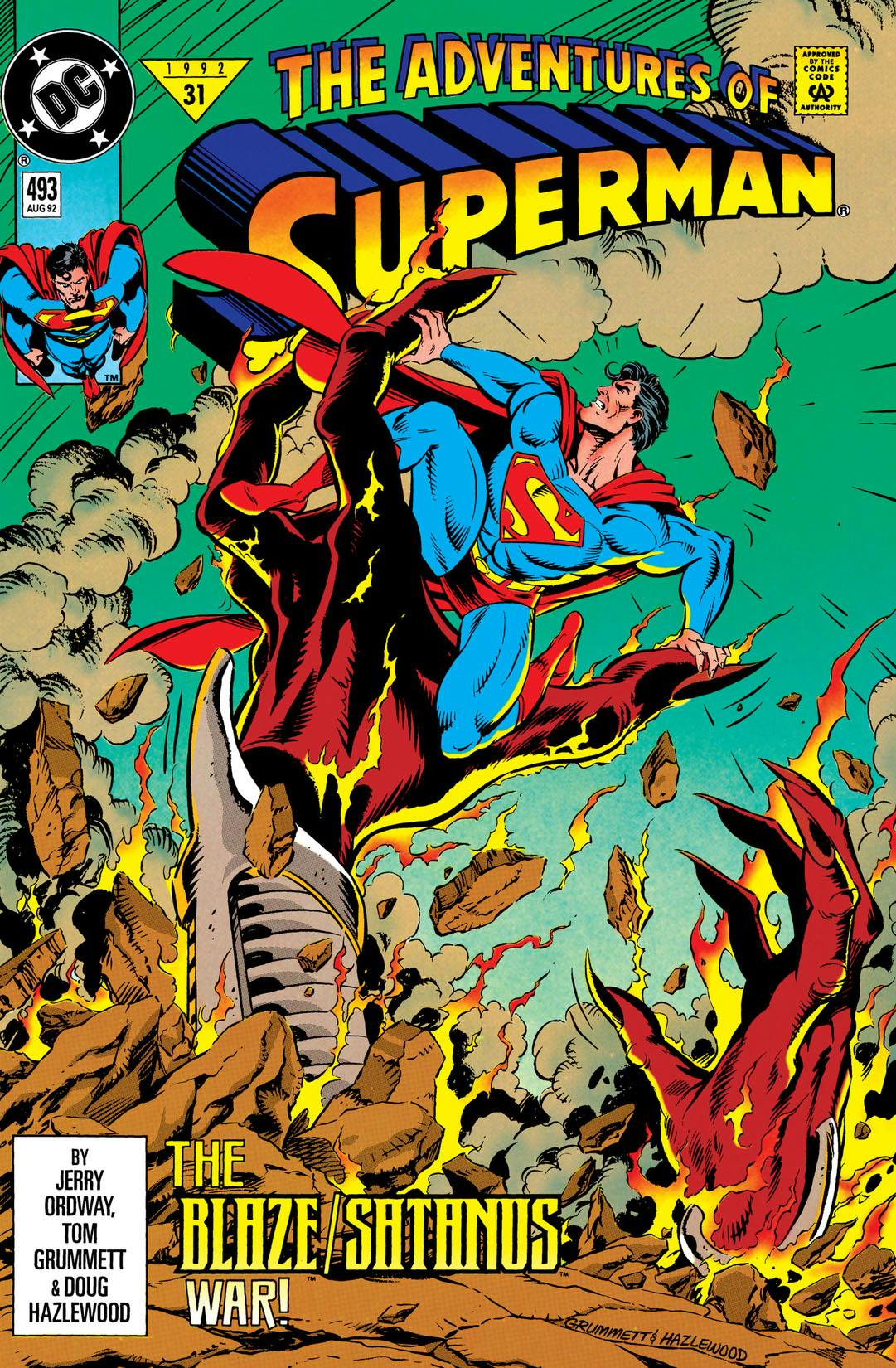 Adventures of Superman (1987-) #493 preview images