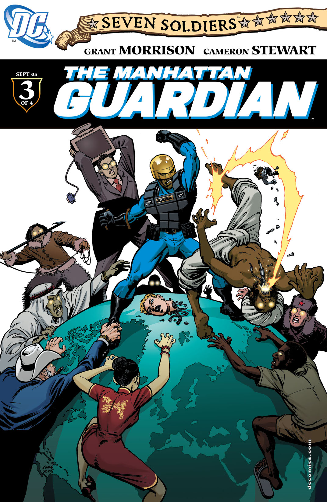Seven Soldiers: The Manhattan Guardian #3 preview images