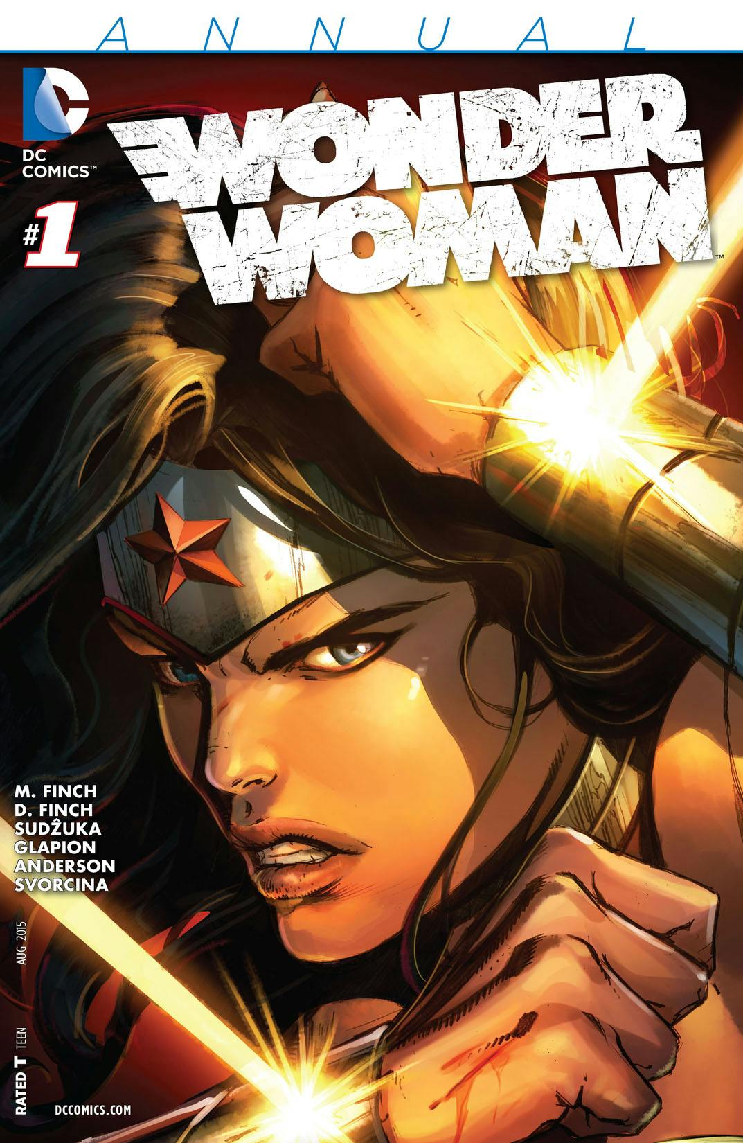 Wonder Woman Annual (2015-) #1 preview images