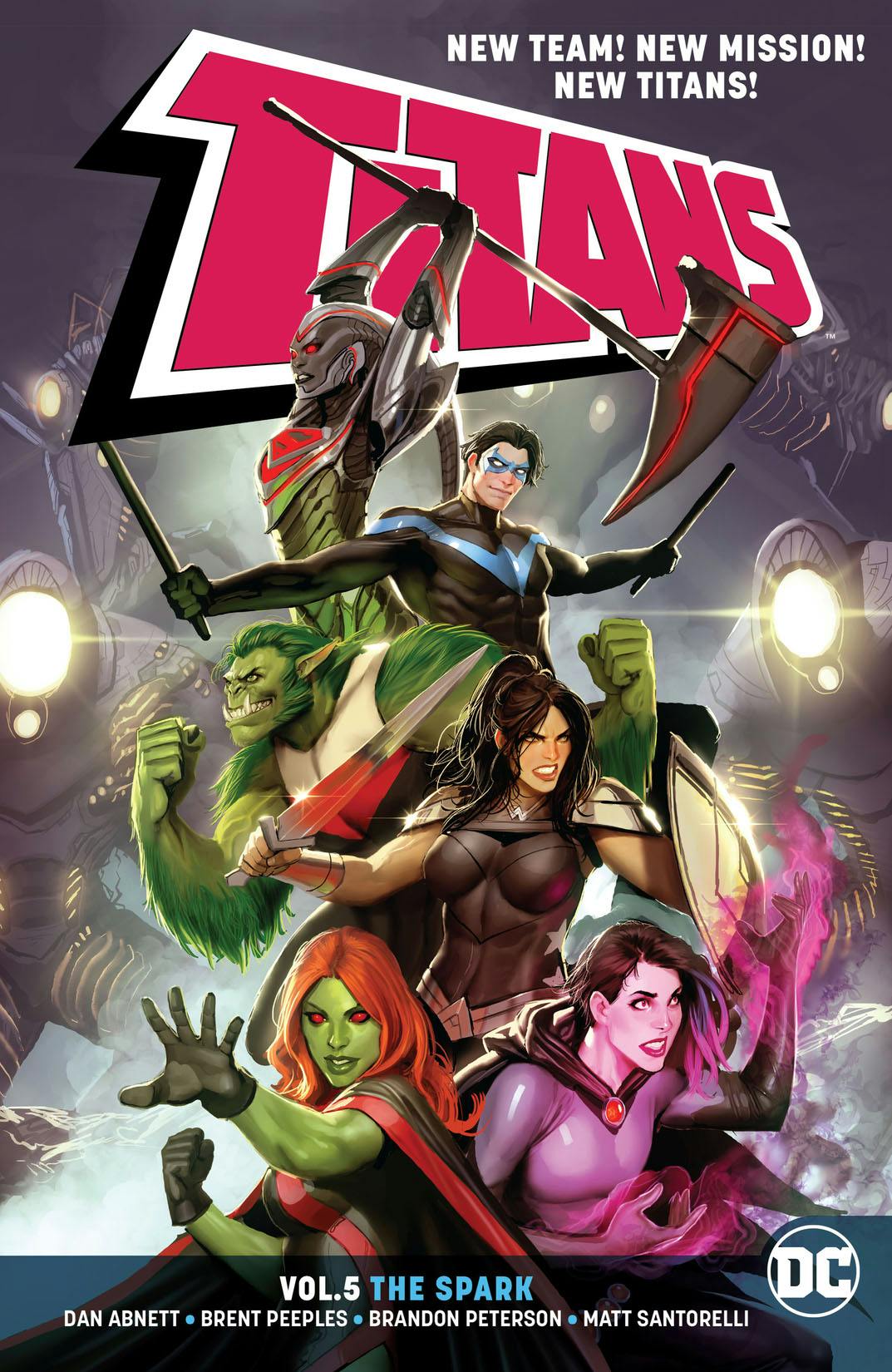 Titans Vol. 5: The Spark preview images