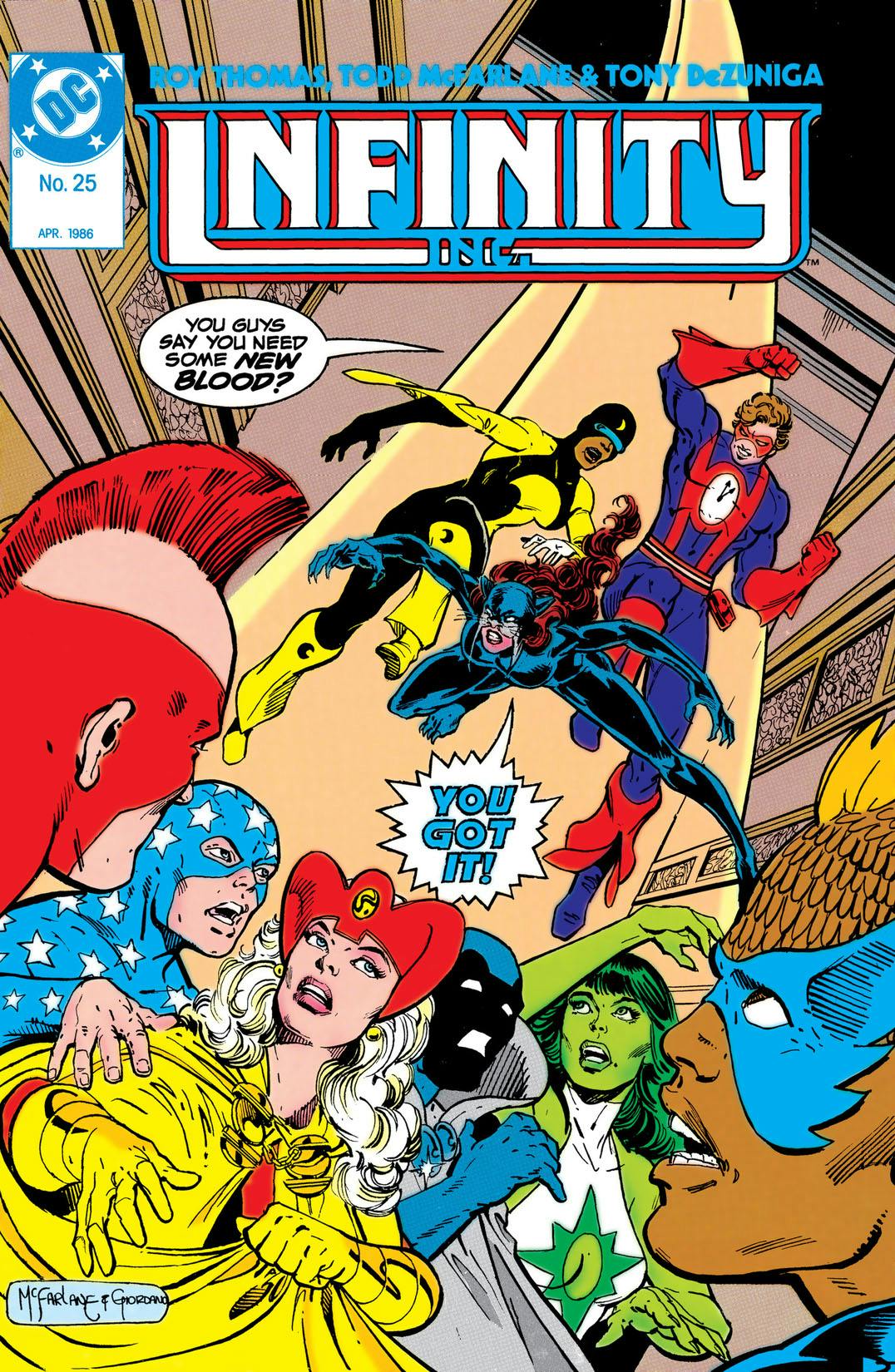 Infinity, Inc. (1984-) #25 preview images
