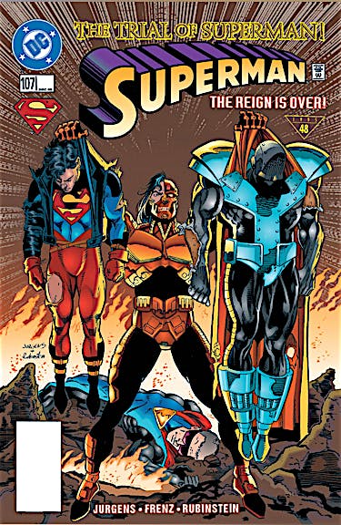 Superman (1986-) #107 preview images