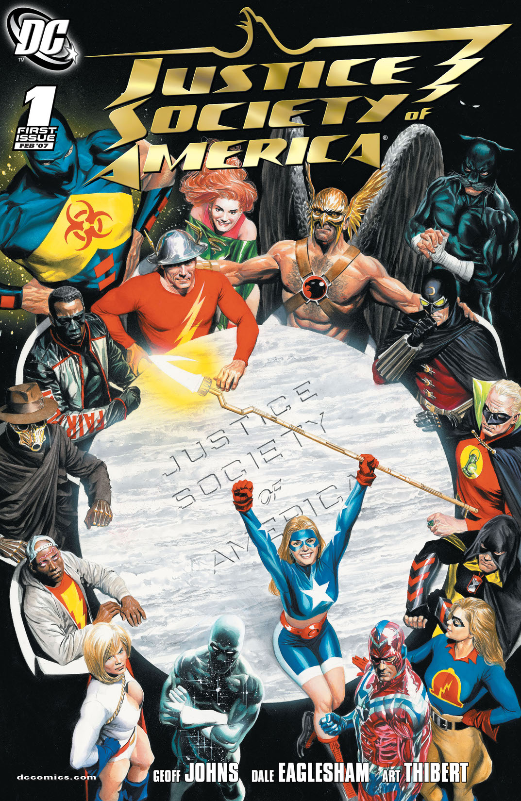 Justice Society of America (2006-) #1 preview images