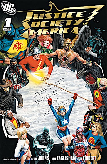 Justice Society of America (2006-) #1 preview images