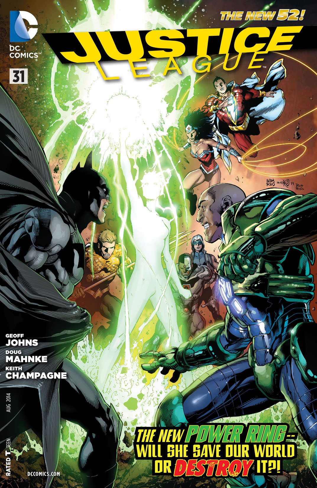 Justice League (2011-) #31 preview images
