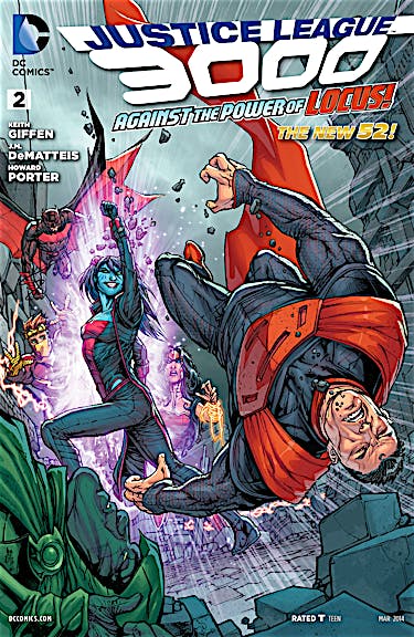 Justice League 3000 #2 preview images