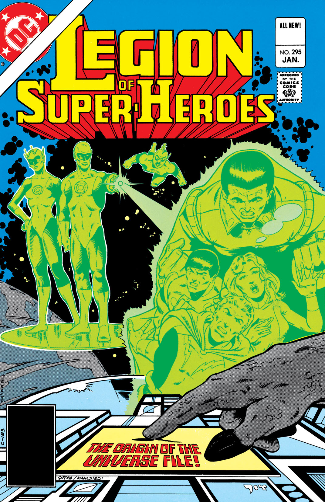 The Legion of Super-Heroes (1980-) #295 preview images
