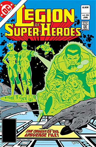 The Legion of Super-Heroes (1980-) #295 preview images