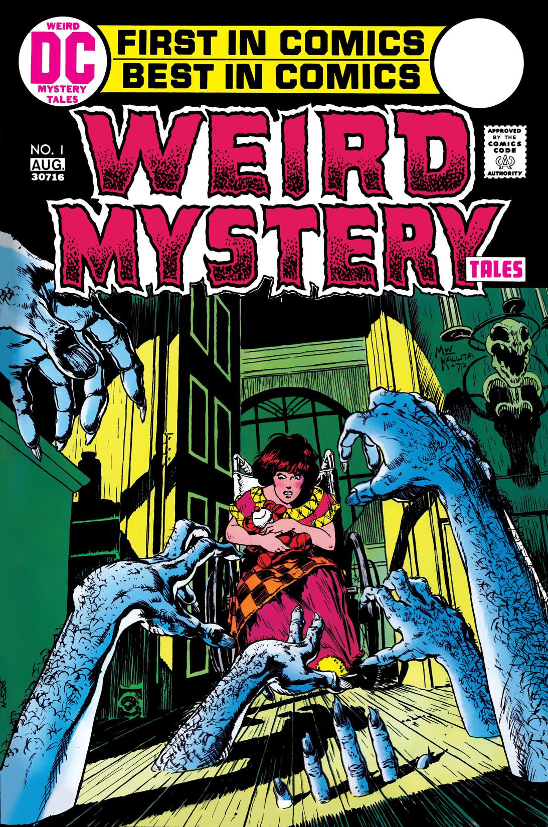 Weird Mystery Tales #1 preview images