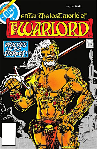 Warlord #19 preview images