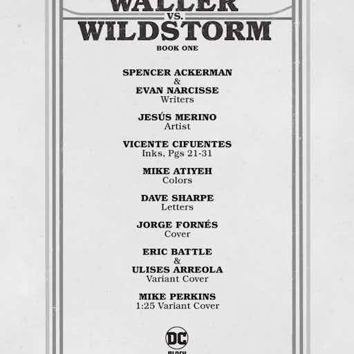 Waller vs. Wildstorm series preview1