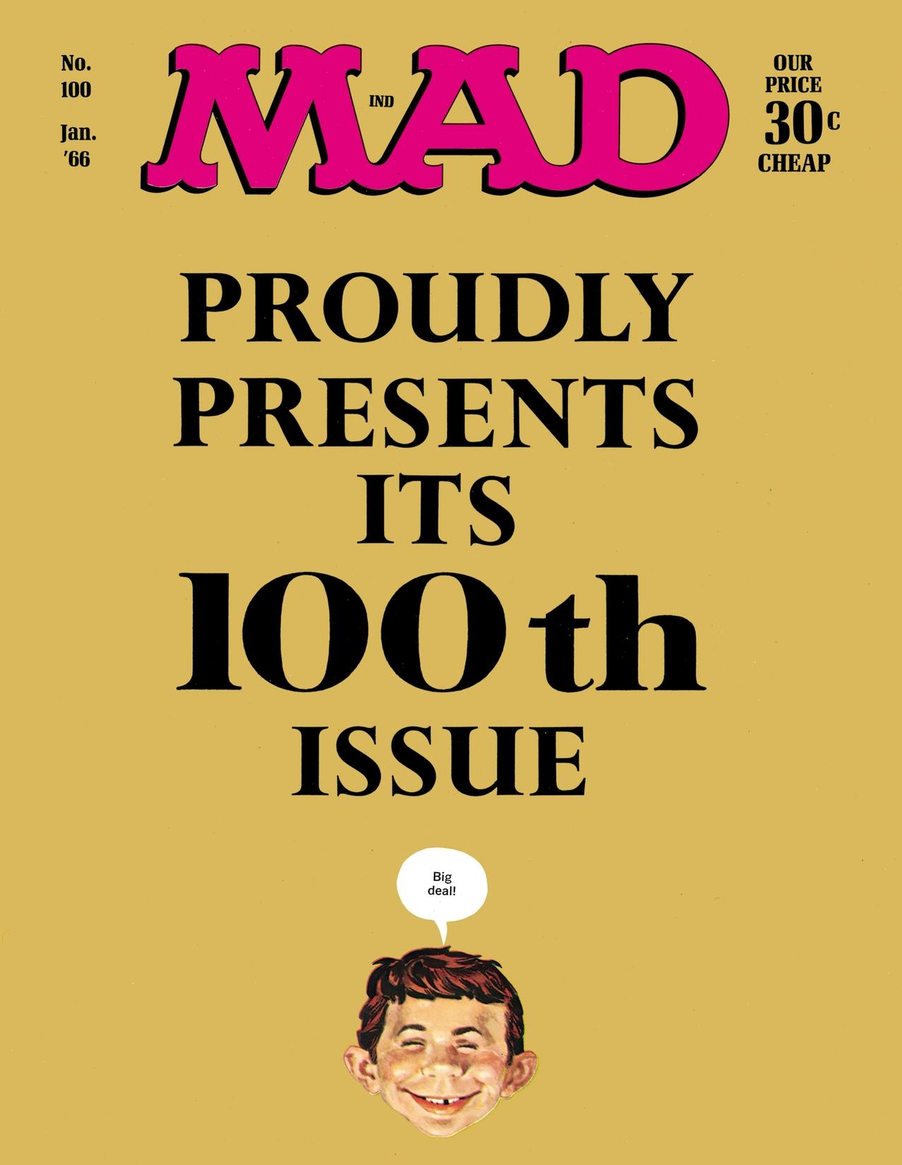 Mad Magazine #100 preview images