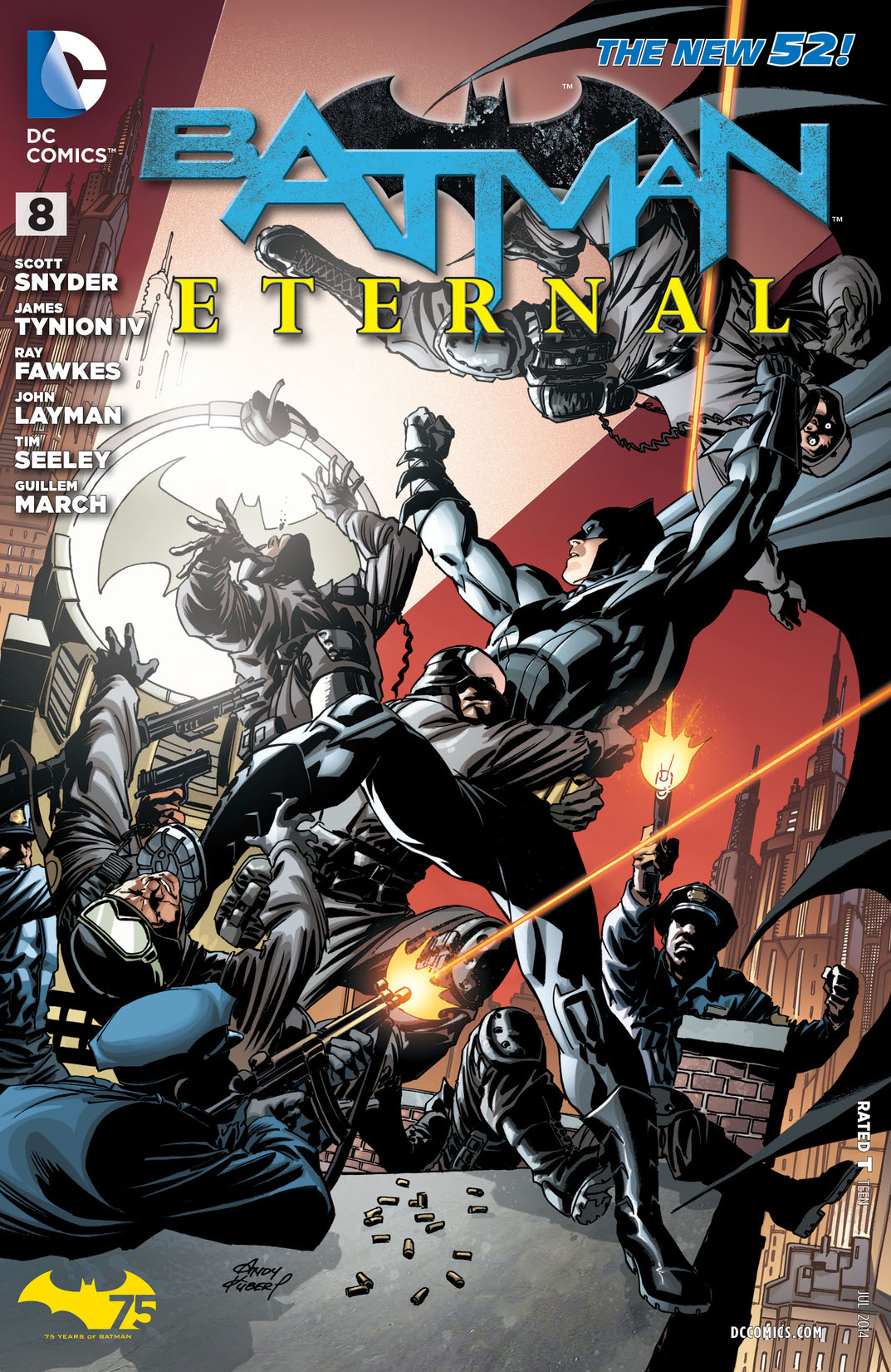 Batman Eternal #8 preview images