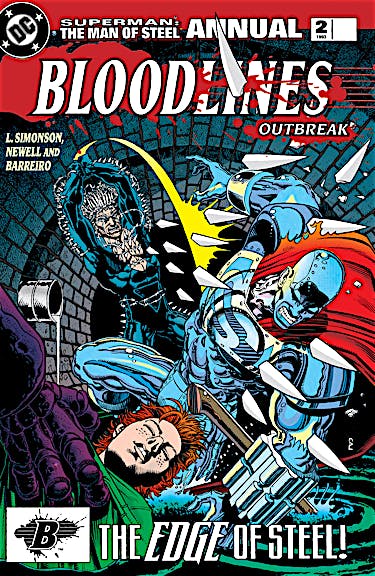 Superman: The Man of Steel Annual #2 preview images