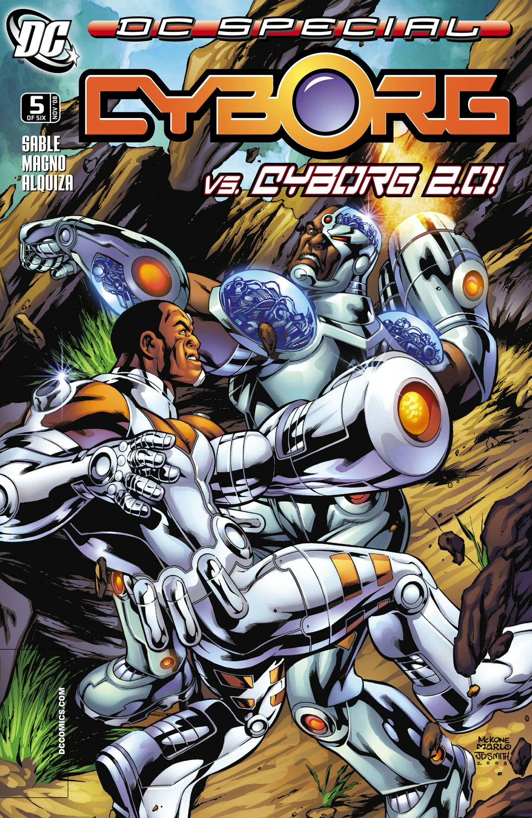 DC Special Cyborg #5 preview images