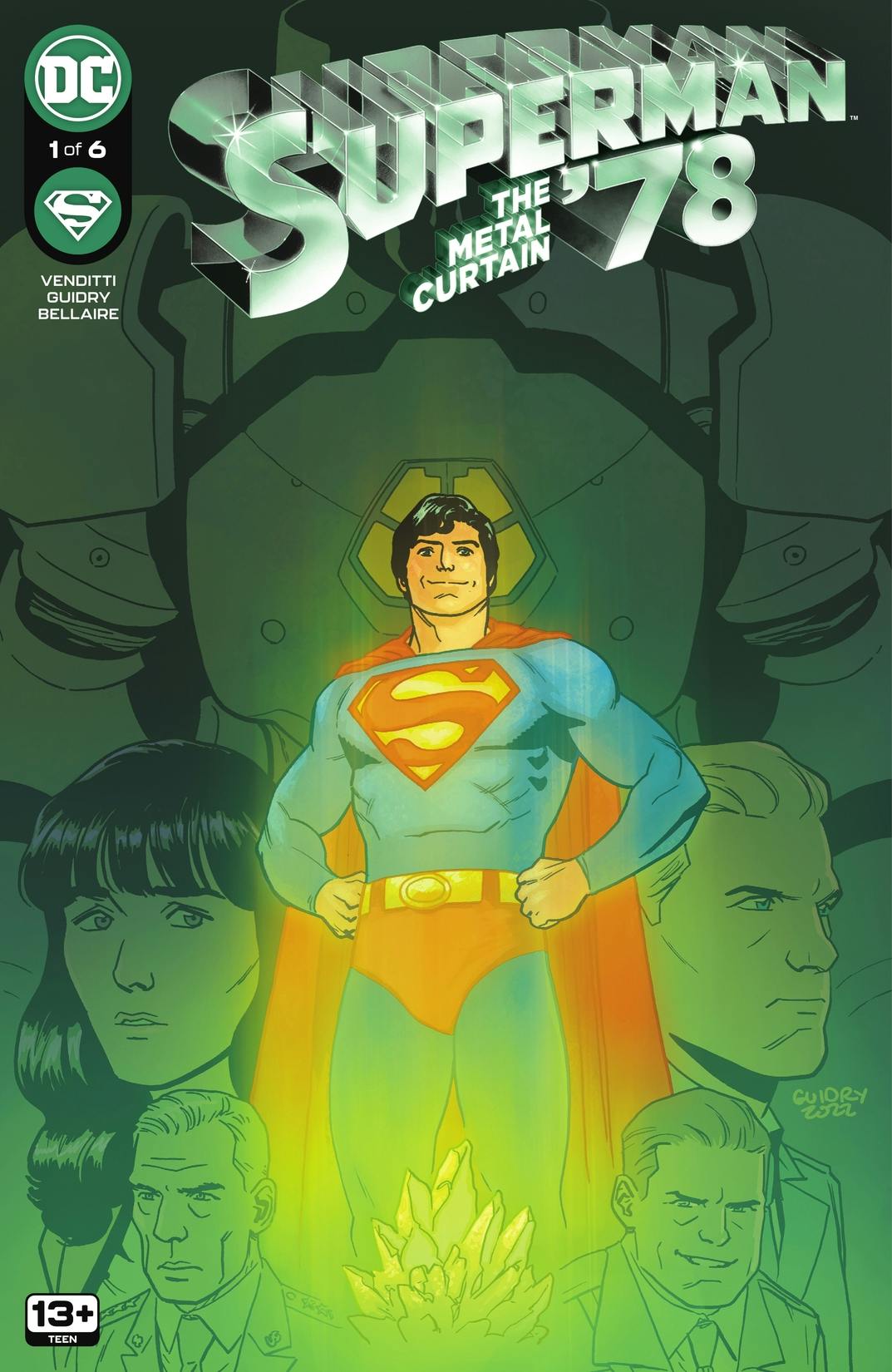 Superman '78: The Metal Curtain #1 preview images