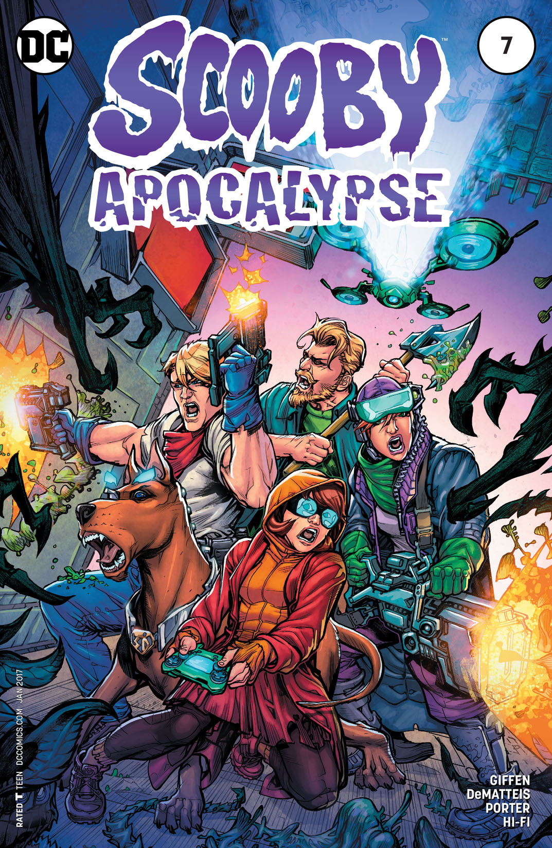 Scooby Apocalypse #7 preview images