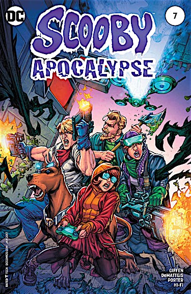 Scooby Apocalypse #7 preview images