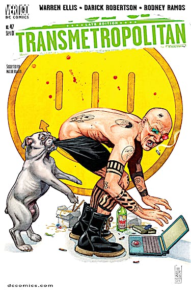 Transmetropolitan #47 preview images