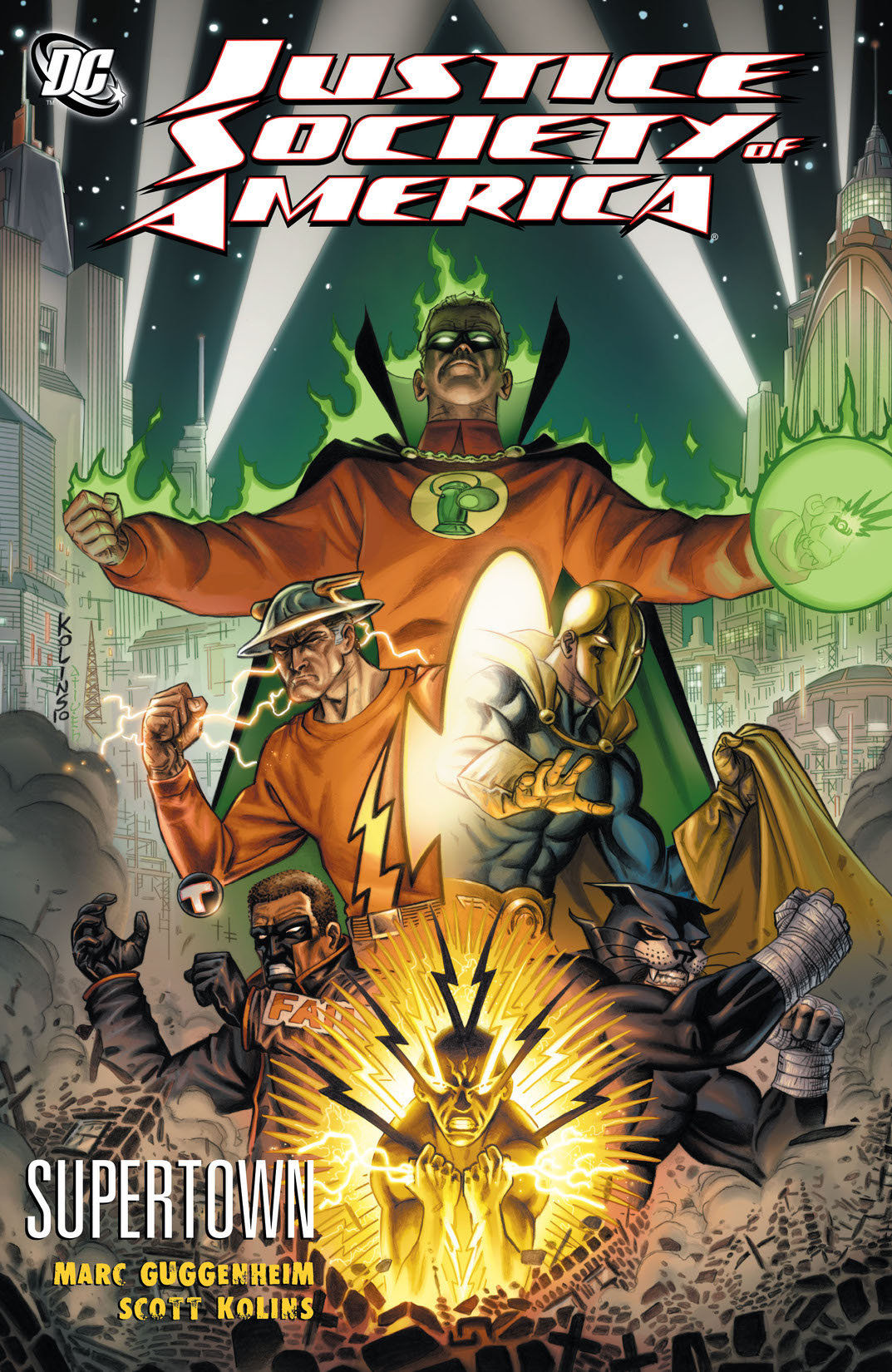 Justice Society of America: Supertown preview images