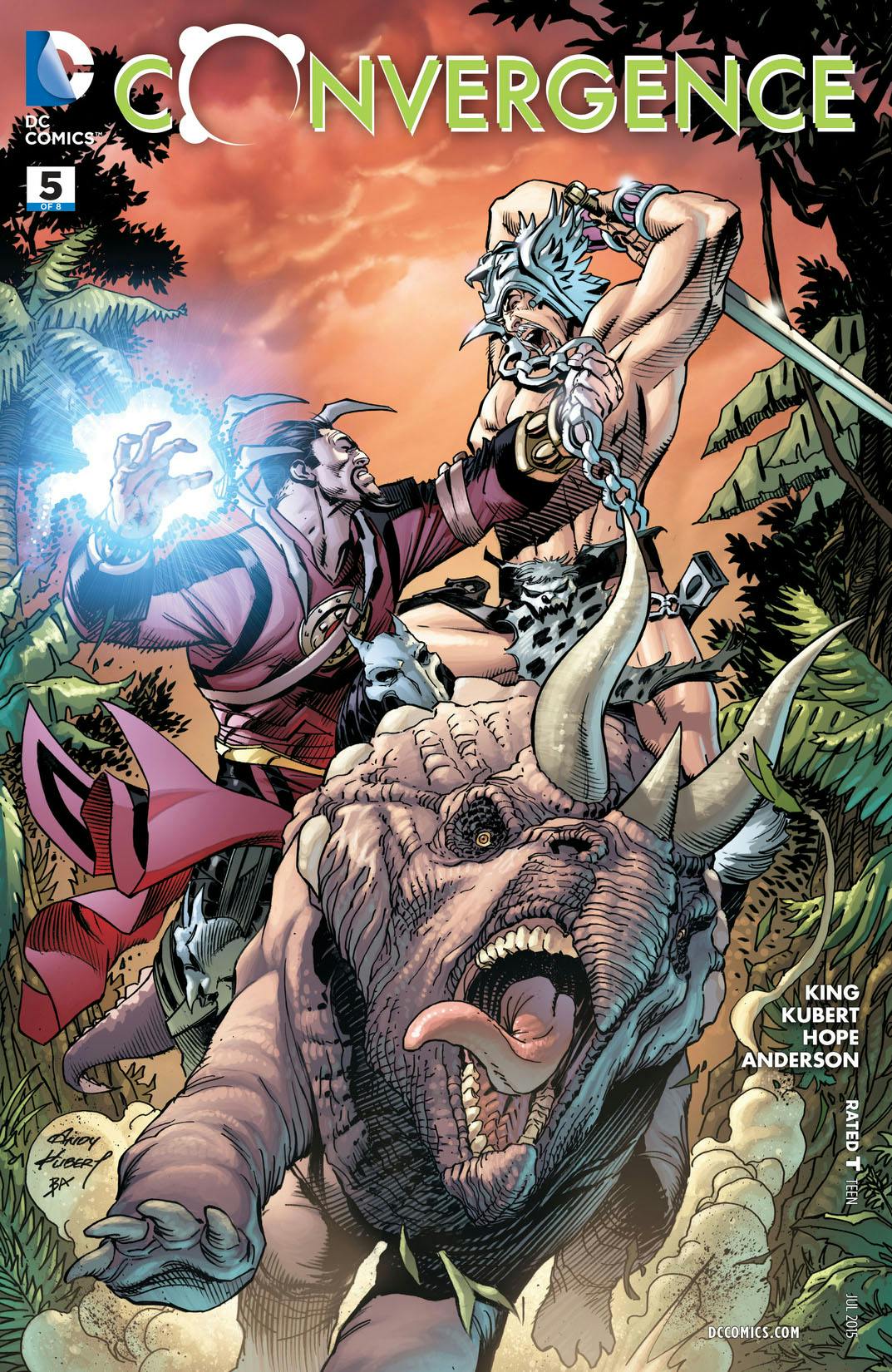 Convergence #5 preview images