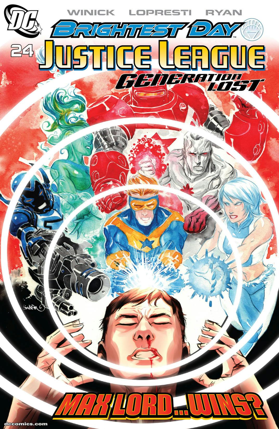 Justice League: Generation Lost #24