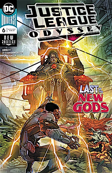 Justice League Odyssey #6 preview images