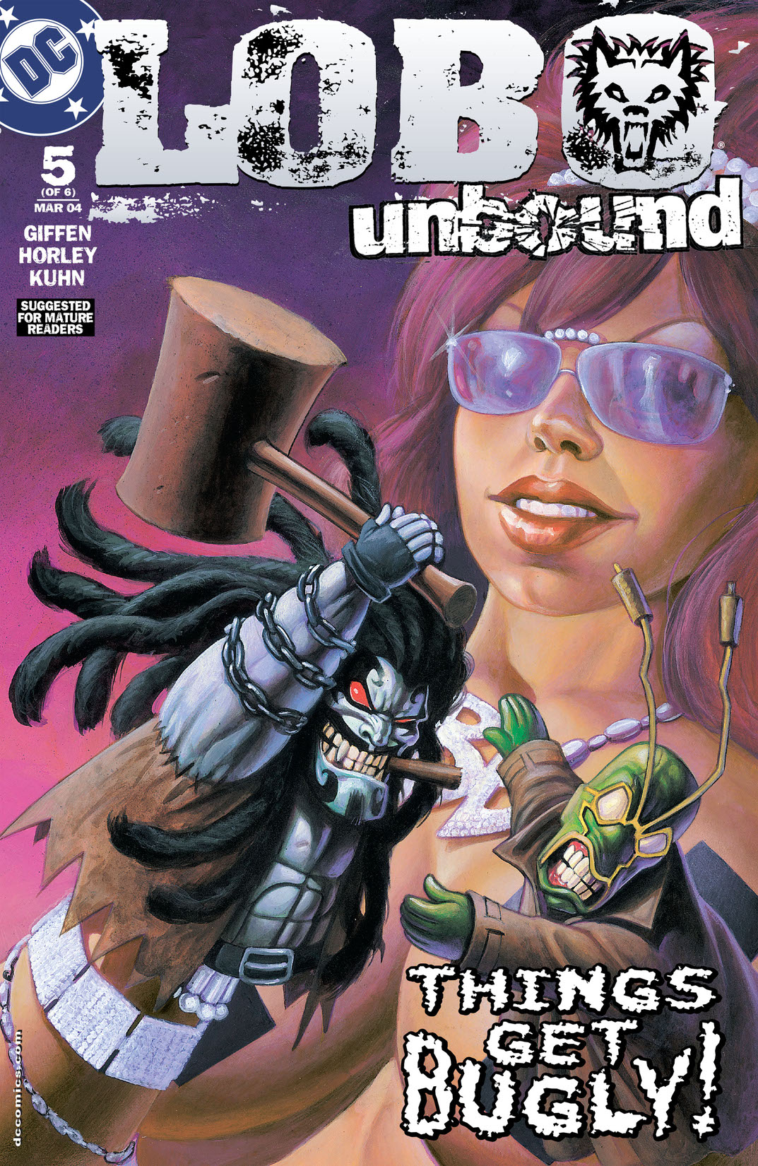 Lobo Unbound #5 preview images