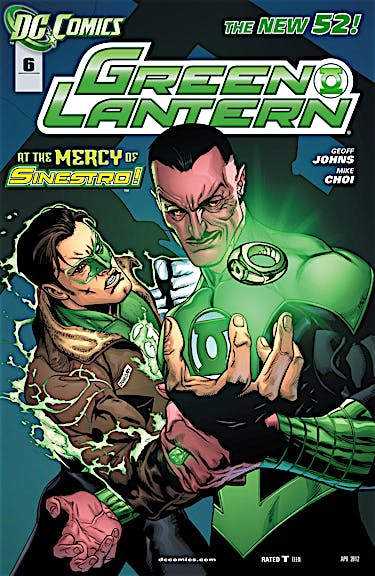 Green Lantern (2011-) #6 preview images