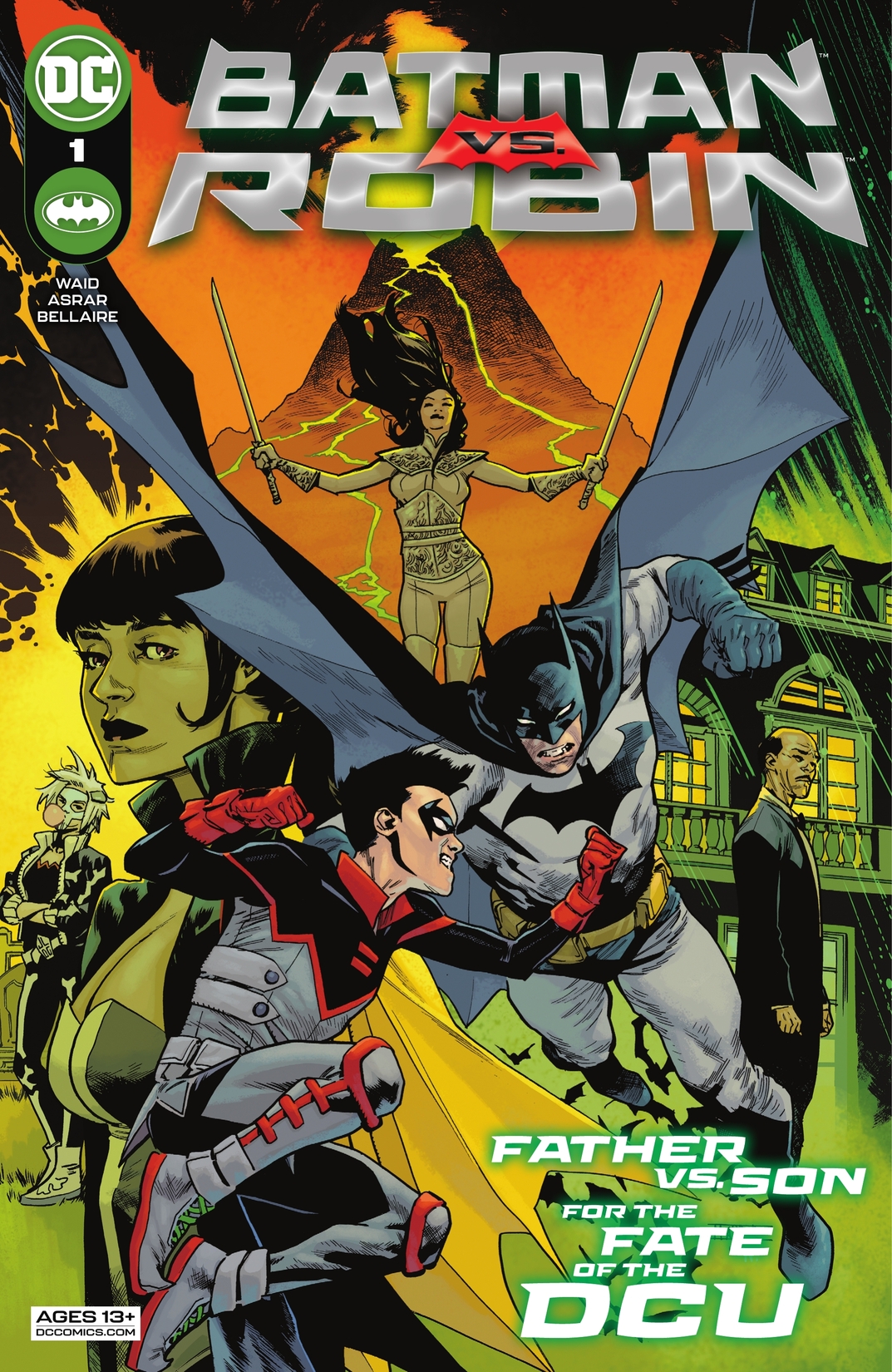Batman vs. Robin #1 preview images