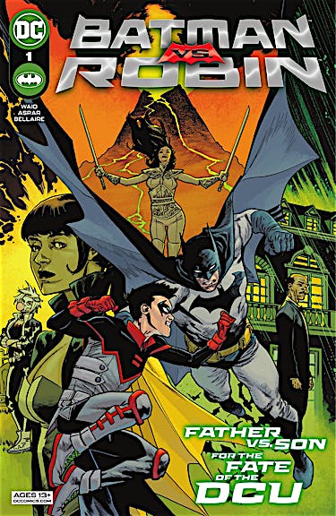 Batman vs. Robin #1 preview images