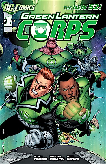 Green Lantern Corps (2011-) #1 preview images
