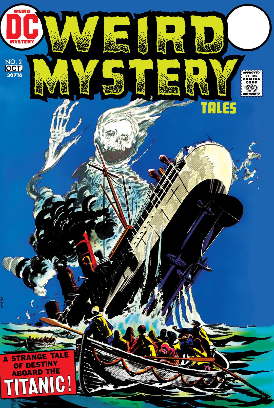 Weird Mystery Tales #2 preview images