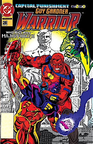 Guy Gardner: Warrior #28 preview images