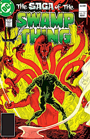 The Saga of the Swamp Thing (1982-) #13 preview images