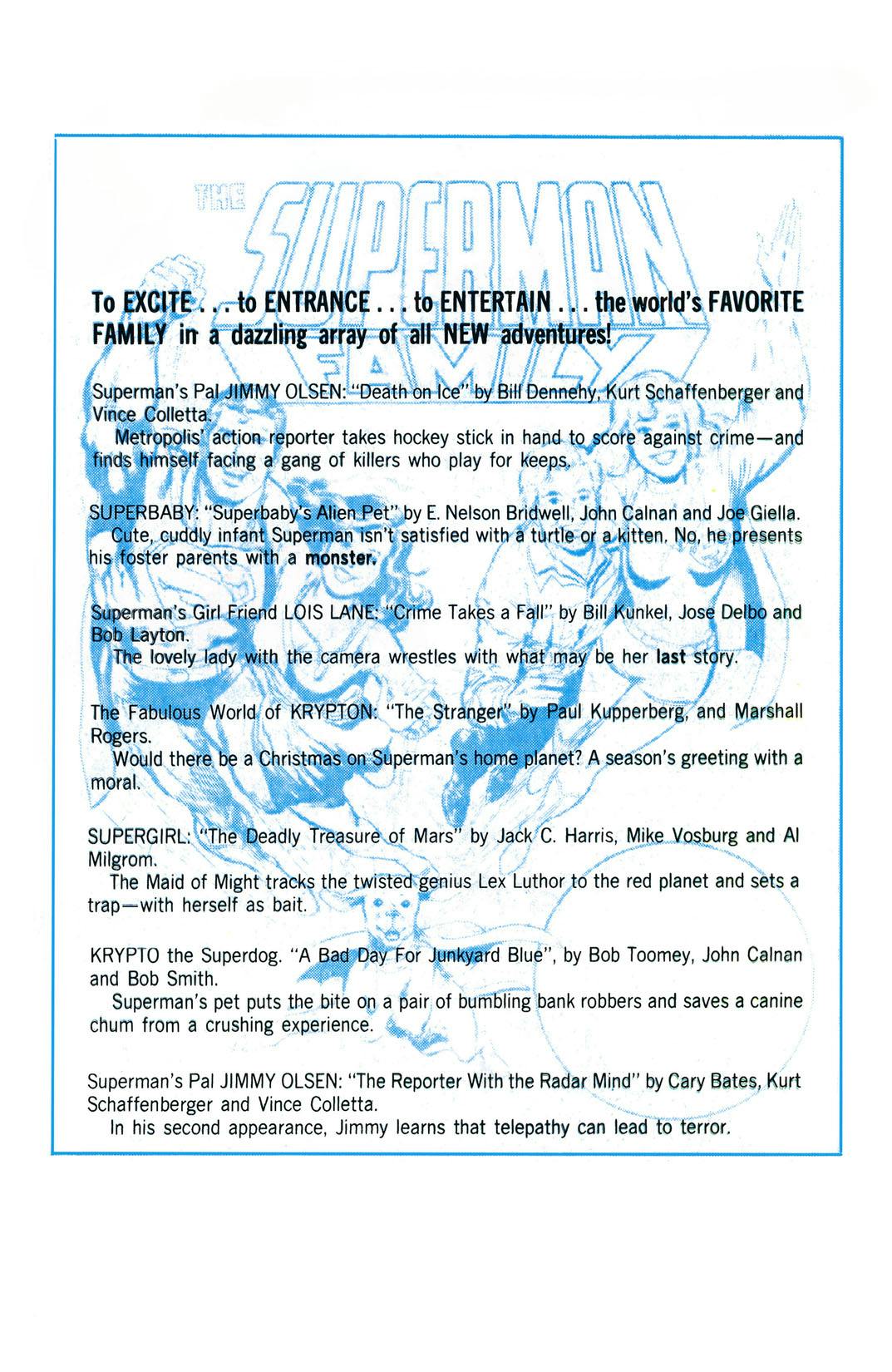 Superman Family series preview1