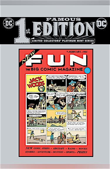 Famous First Edition: New Fun #1 C-63 preview images