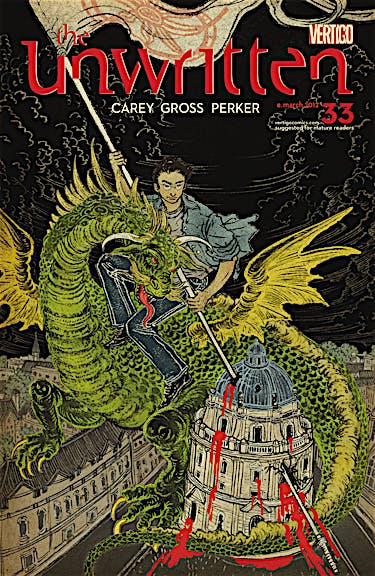 The Unwritten #33 preview images